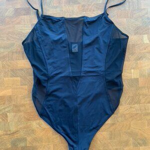 Parade Mesh Bodysuit - Black M